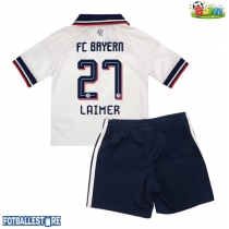 Bayern Munich Konrad Laimer #27 Bortedraktsett Barn 2026-27 Kortermet (+ Korte bukser)